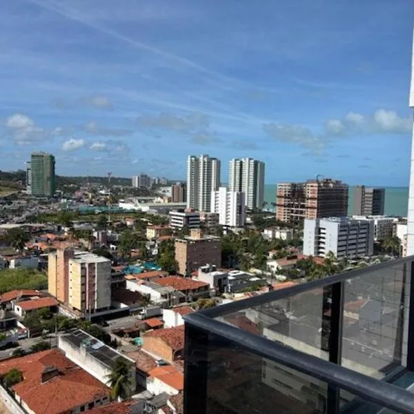 Penthouse with 1 bedroom, Cruz das Almas, hotel di Maceio