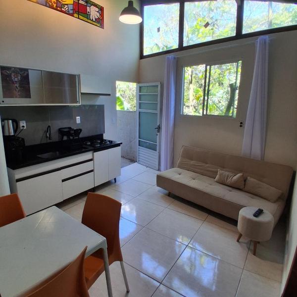Apart 1 quarto com ar condicionado