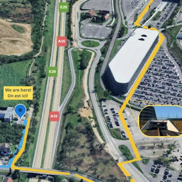 米盧斯巴勒機場F1酒店，聖路易的飯店