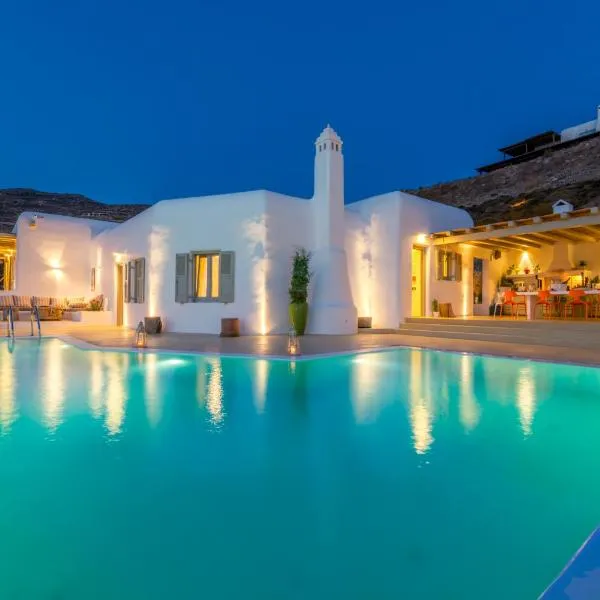 Villa Ftelia Boheme, hotel in Elia