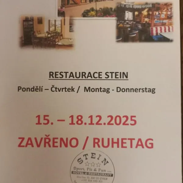 Hotel Resort Stein, hotell sihtkohas Cheb