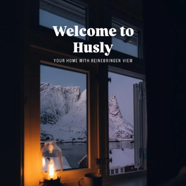 Husly Reine - your home with Reinebringen view, hotel v destinaci Reine