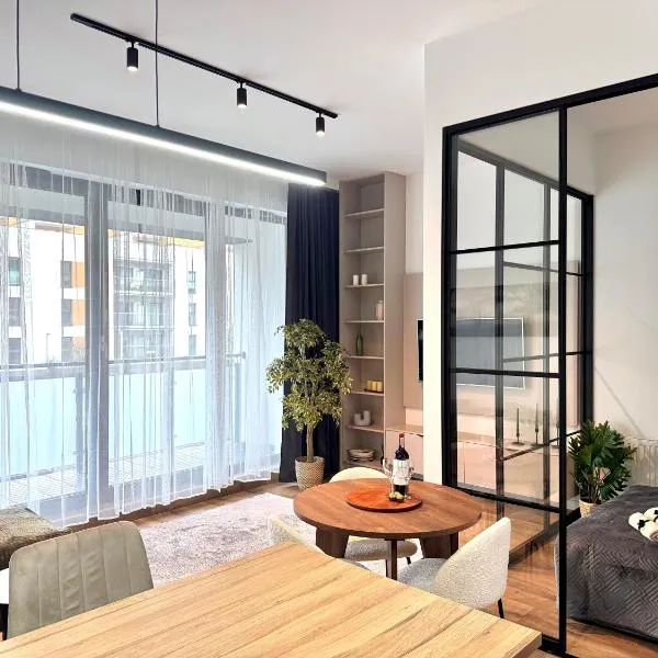 Apartament Premium Zdrowie - Orientarium&AquaParkFala, hotelli Łódźissa