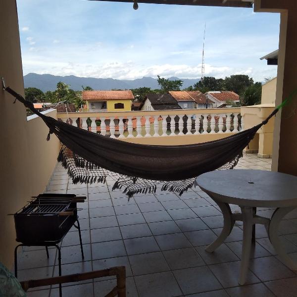 Casa Espaçosa Bertioga Indaiá pertinho da praia, área gourmet