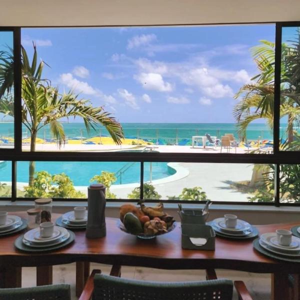 Sonho de apartamento pé na areia