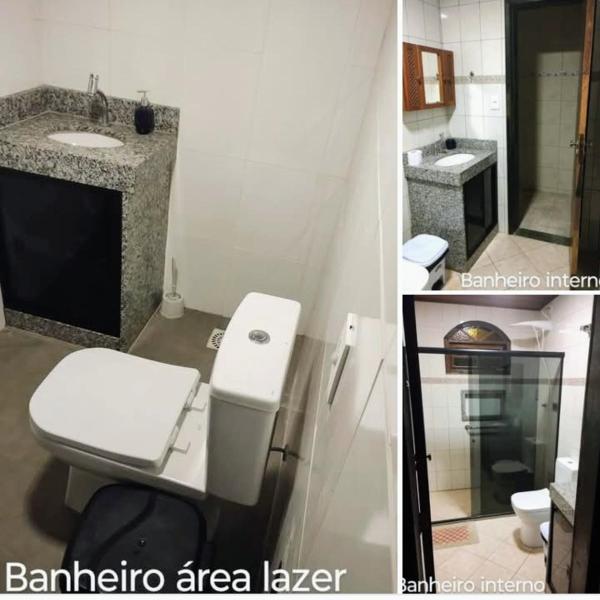 Aconchegante pé na lagoa