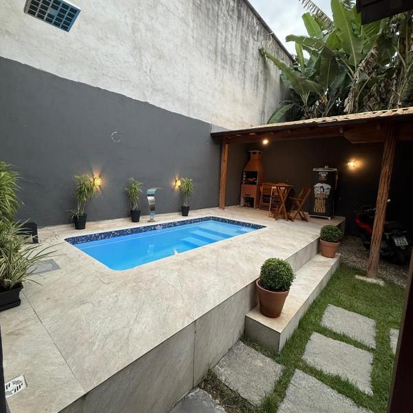 Casa piscina aquecida