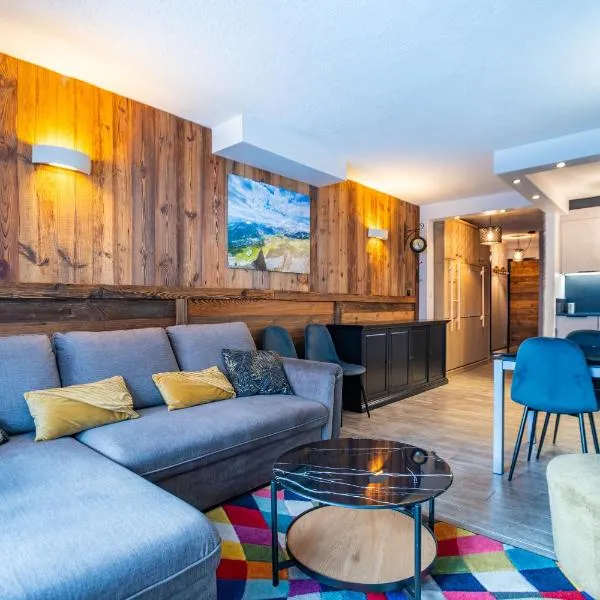 MyHome - Beau T2 rénové Tichot centre Val Claret, hotel em Tignes