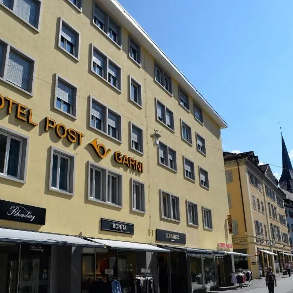 Central Hotel Post, hotel em Chur