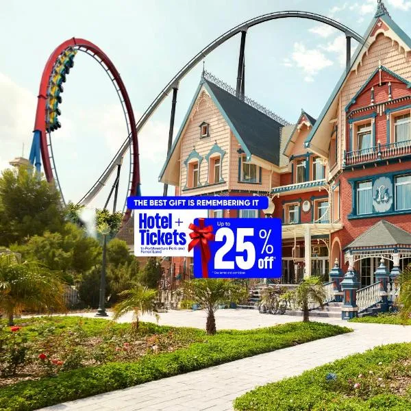 PortAventura Hotel Lucy's Mansion - Includes unlimited access & Express wristband to PortAventura Park & Ferrari Land, hotel in Salou