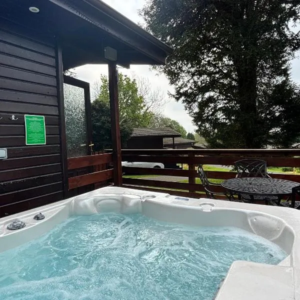 Birch Lodge 23 with Hot Tub, hotel v destinaci Newton Stewart