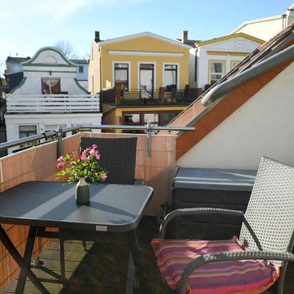 Platz an der Sonne, Hotel in Warnemünde