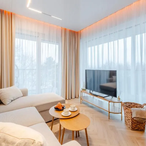 Widok Na Morze Morska Harmonia by Perłowa Przystań Rent, hotel v mestu Sianozety