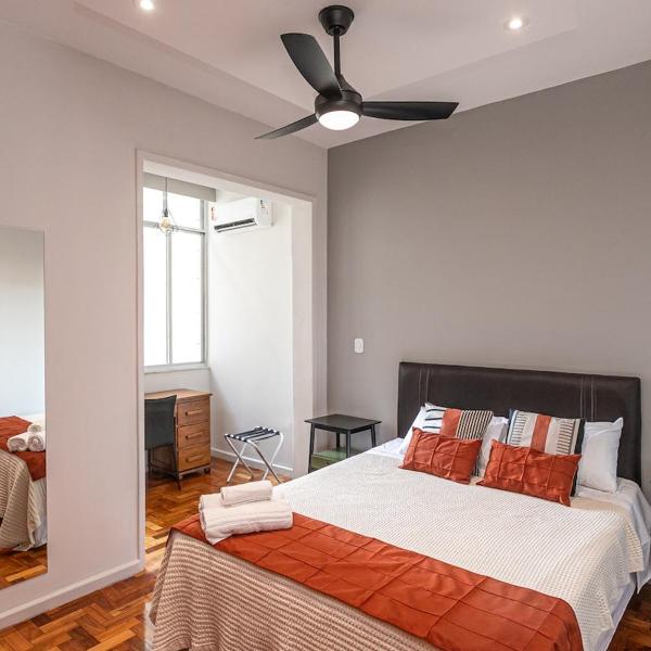 Cosme · Praia de Ipanema 4quartos: amplo, moderno