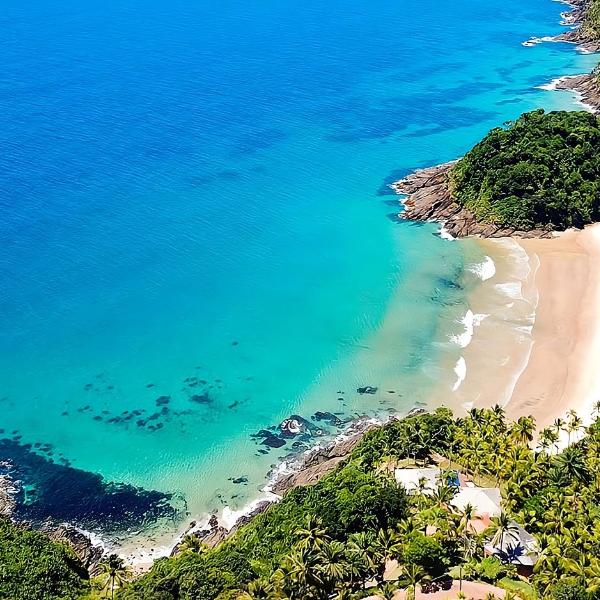 Sua família em praia privativa com conforto e tranquilidade