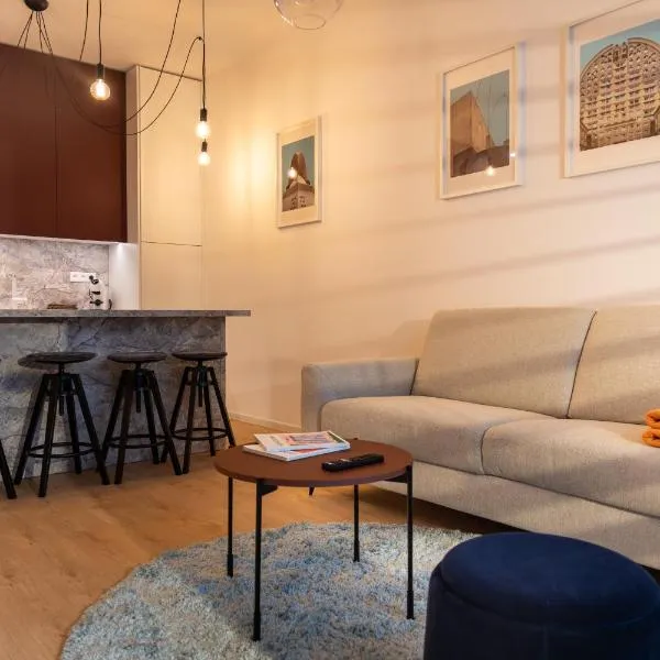 Grand Central Residence Bratislava - Luxury Apartment With Free Parking、ブラチスラヴァのホテル