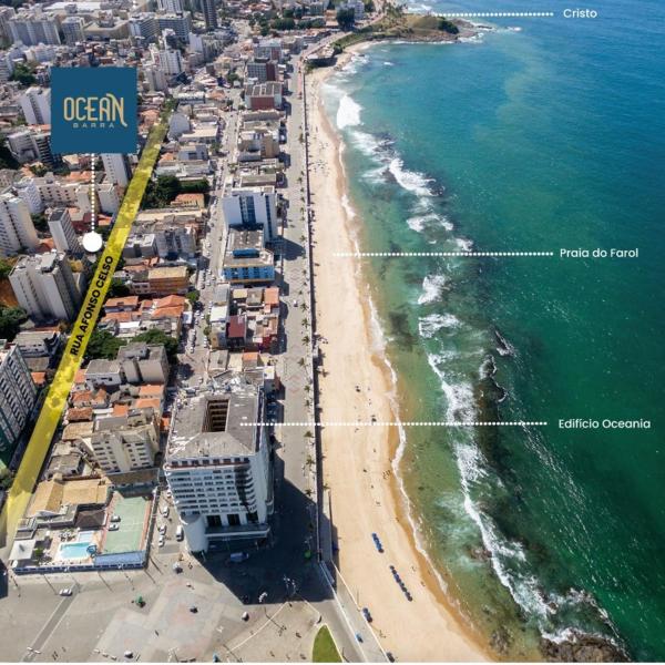 Lótus apartamento hotel decorado praia Farol da Barra Salvador