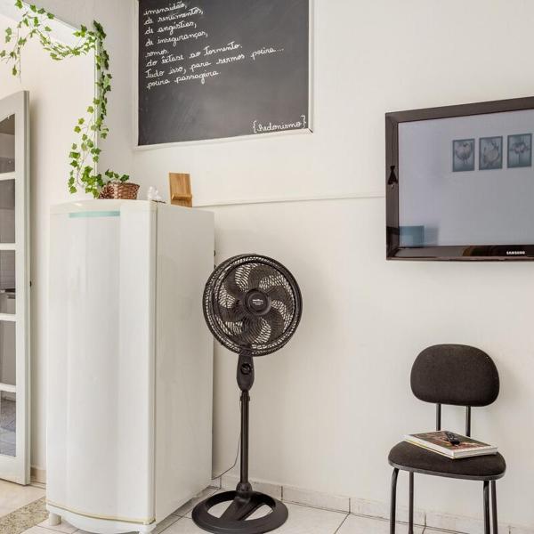 Studio 3 Aconchegante Lareira Prático e Acessível