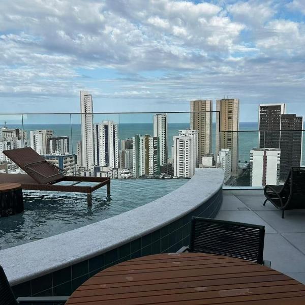 Flat 607 - Ed. Praia de Gameleira, Boa Viagem