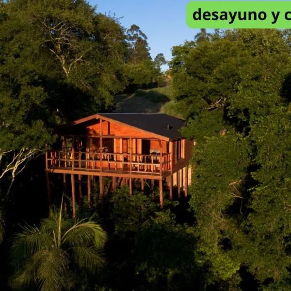 Piedra y Agua Cabañas & Ecolodge El Soberbio Misiones Saltos del Moconá, hotel din El Soberbio