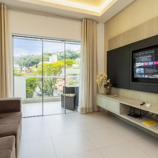 1042 - Apartamento no centro de Bombinhas - Residencial Águas Azuis Apto 203 B
