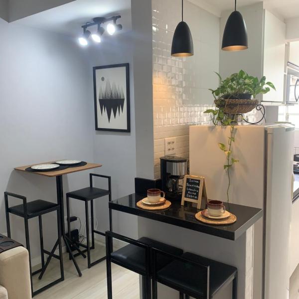 Apartamento em Santos na Ponta da Praia