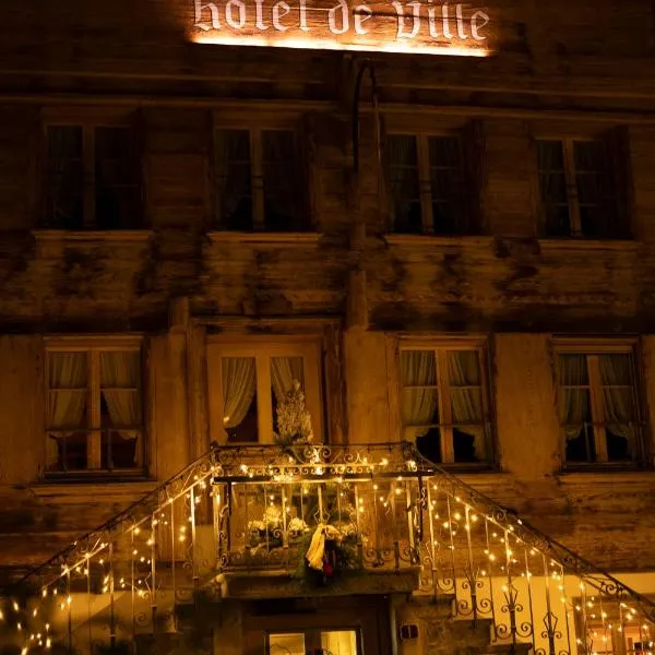 hotel de ville de Rossinière, hotelli kohteessa Rossinière