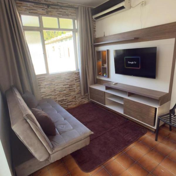 APTO CANTO DO FORTE 2 quartos, ar condicionado e WI-FI -check-in a partir das 12h e check-out até as 10h