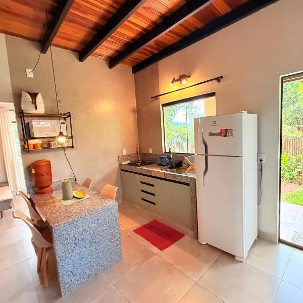 Claruá Chalés- Loft Baru - espaço romântico e tranquilo em Cavalcante, hotel di Cavalcante