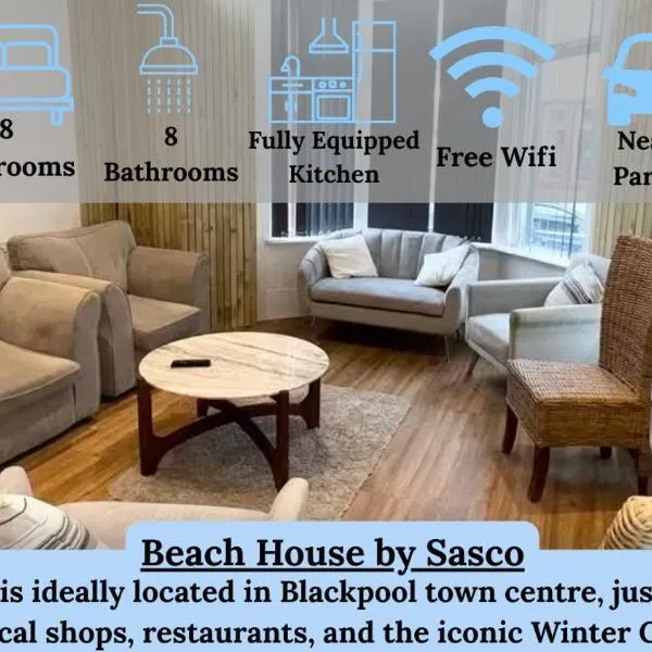 Beach House By Sasco โรงแรมในแบล็คพูล