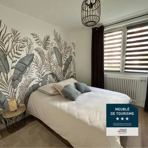 Bel Appartement , proche tram place de Strasbourg accès centre ville, plages, hotel en Brest