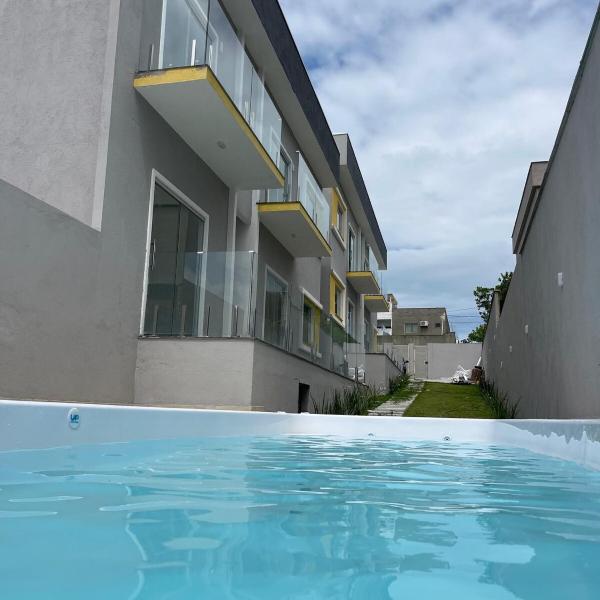 Apartamento próximo a praia de taperapuã Piscina Vaga