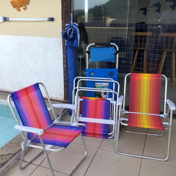 3 qtos com cama de casal, 2 suites e tudo a pé!