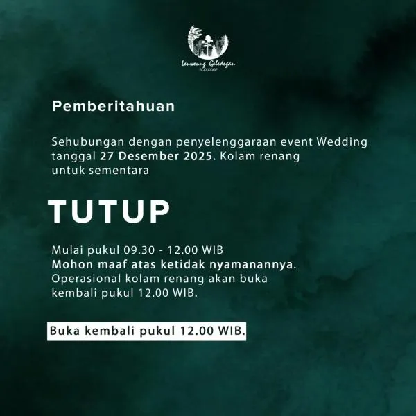 Leuweung Geledegan Ecoldge, hotel v destinaci Kiarapayung 2