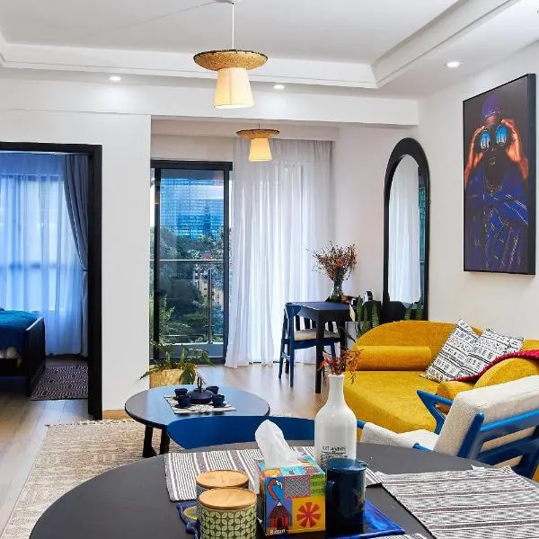 Marina Bay One bedroom, Swimming Pool, gym, workspace ESKAY HOMES Westland's Nairobi, hotel en Nairobi