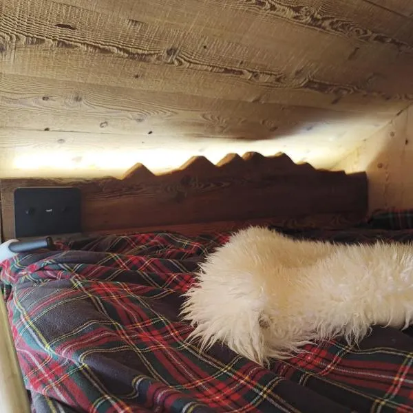 De Schoof, Mini-chalet walser avec une vue époustouflante، فندق في ألانيا فالسيزيا