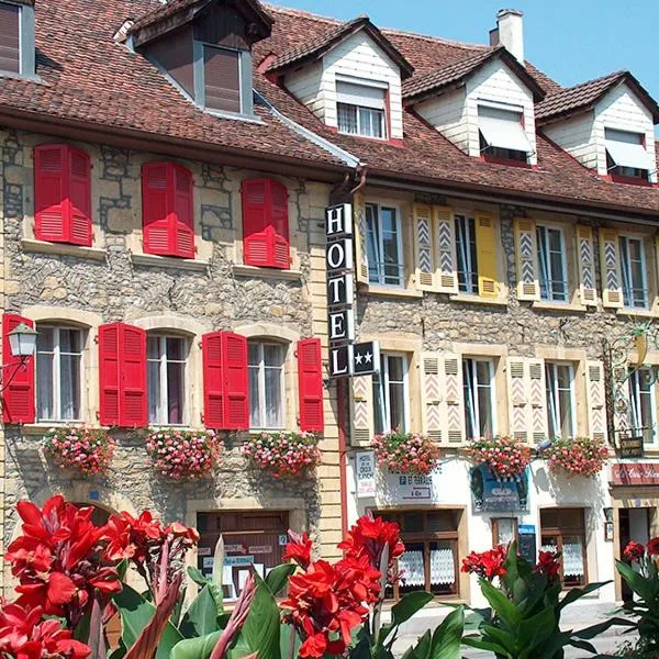 Hôtel de la Croix-Blanche, hotel v destinaci Cressier