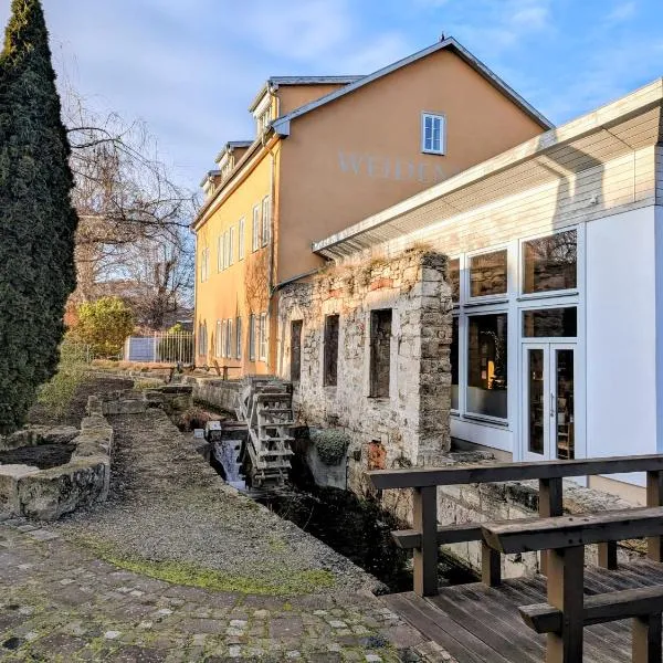 Gästehaus Weidenmühle, hotel u gradu 'Mühlhausen'