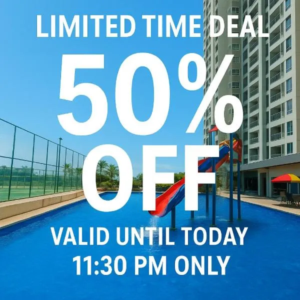 Bali Residence Waterpark Executive Suites Melaka By GGM, hotel v destinaci Melaka