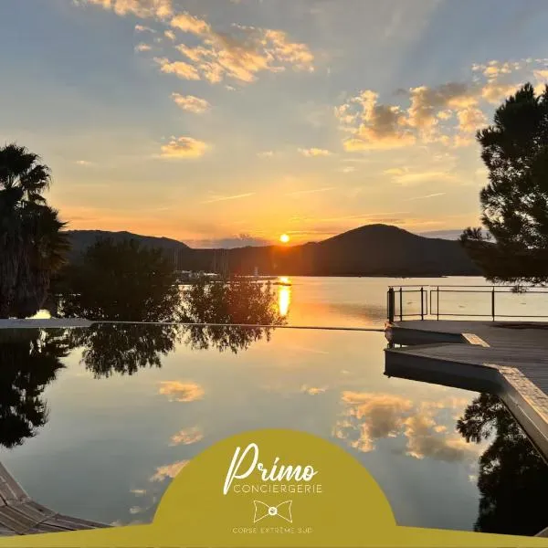 Casa 115 - Plage & piscine chauffée, hotel in Pianottoli-Caldarello