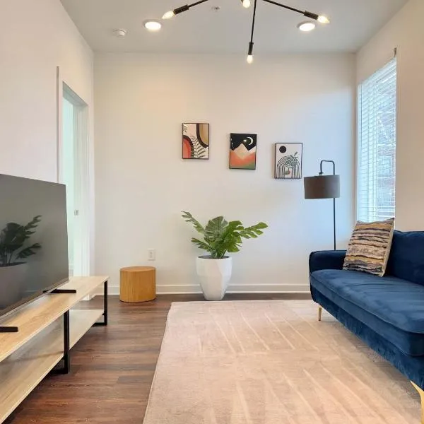 अटलांटा में, होटल New 1B1B Condo in Old Fourth Ward 542Blvd207