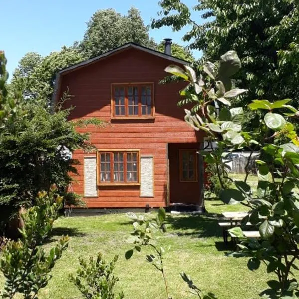 Cabañas el arrayan neltume、ネルトゥメのホテル