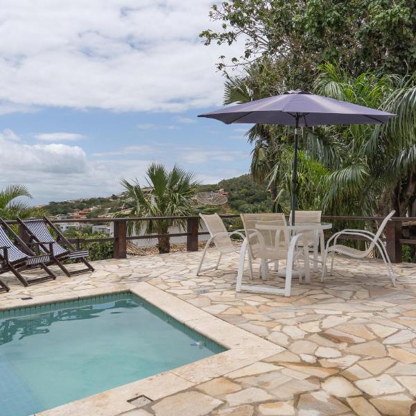 Casa em Geriba piscina vista mar por Vidaboabuzios