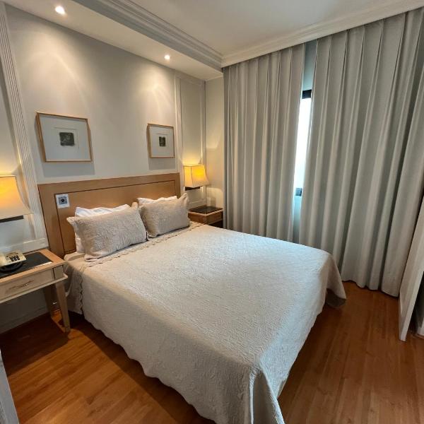 Flat Hotel Pamplona Jardins Univer com garagem 2402