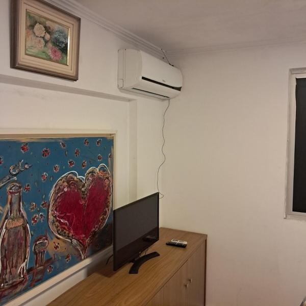 Studio Pé na Areia em Canasvieiras, Simplicidade, Conforto e Sossego