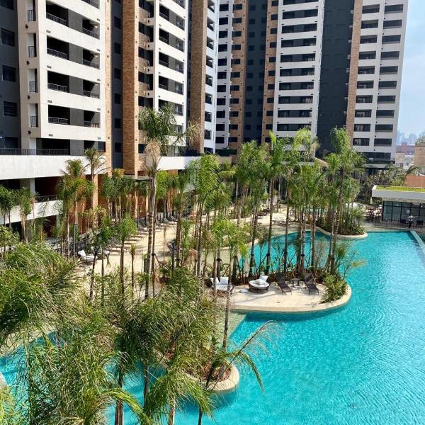 Apartamento 2 dorm com garagem Piscine Resort Brás - Foto 2