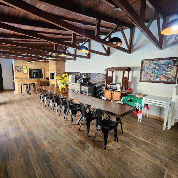 16 Hóspedes - Piscina Àgua Salgada e Área Gourmet - Foto 5