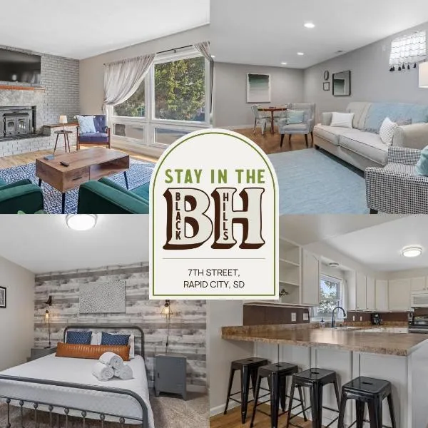 Roomy 5 Bed 3 Bath Fire Place Large Outdoor Space, hotel v destinaci Rapid City