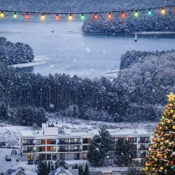 Apartament UKIEL PARK 30 przy Plaży Miejskiej - klimatyzacja,free parking,FV, hotel v destinaci Olštýn