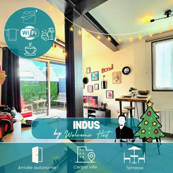 Indus, Confort en centre-ville, hotel en Vannes